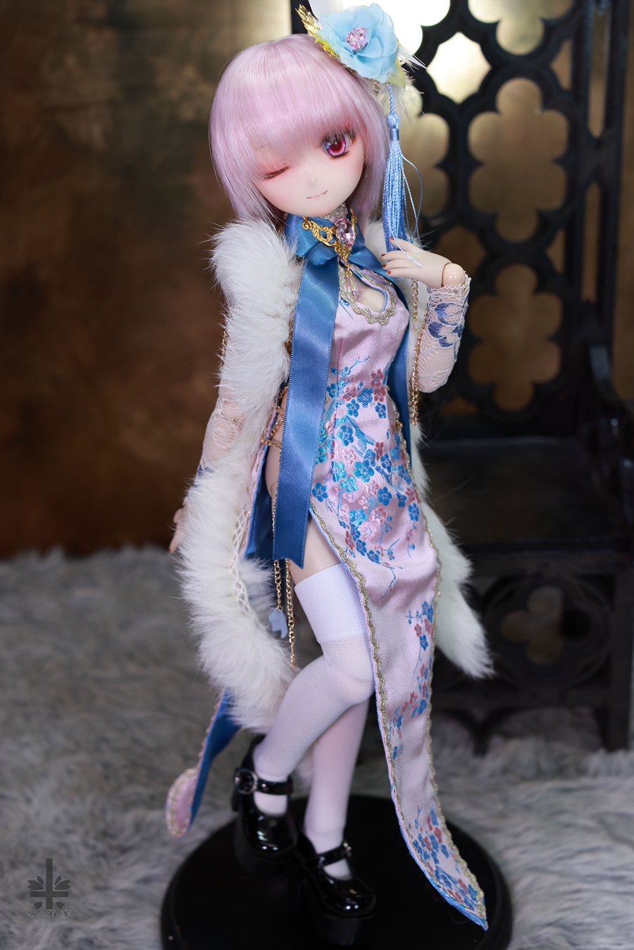 I.DOLL70>チャイナドレス《CM06》(絹織物)ONE OFF - Sakurahonya